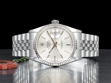 rolex 6630|Rolex Datejust 36 Jubilee Quadrante Argento 16234.